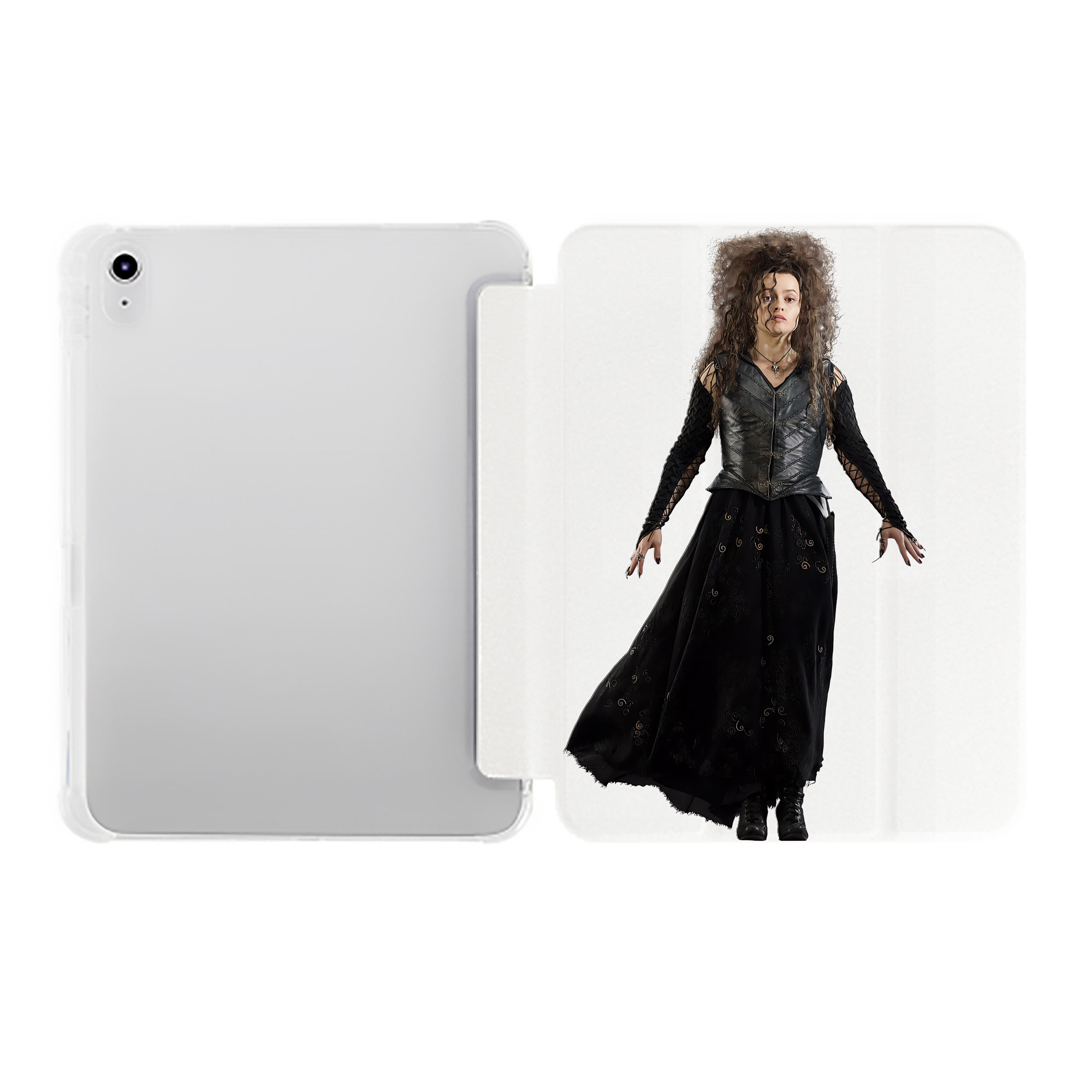 （画像用） Harry Potter ハリー・ポッターシリーズ IPad ケース ペン収納付き 三つ折りスタンド PUレザー×シリコン 対応機種9.5/10.5/10.9インチ